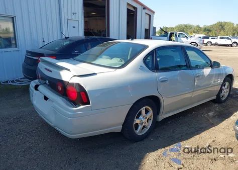 2004 Chevrolet Impala Ls from USA, damaged, VIN 2G1WH52K549361436